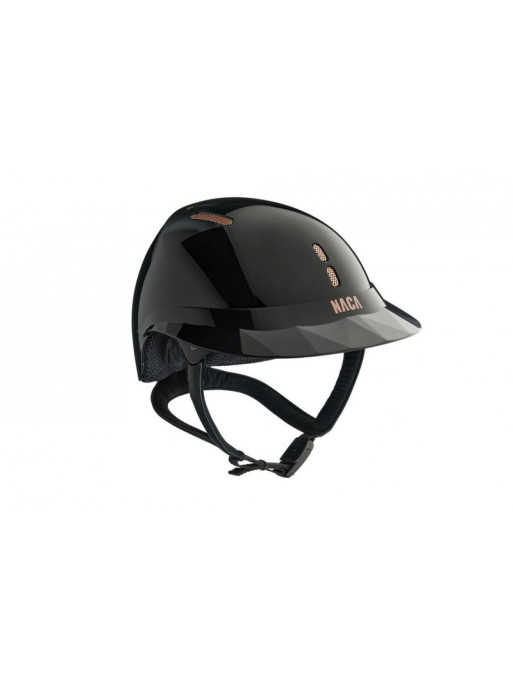 Casque Gravity S brillant Naca noir rosegold Casque Gravity S brillant Naca noir rosegold