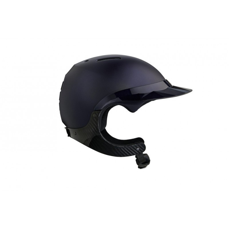 Casque Gravity XP mat Naca bleu visiere brillante