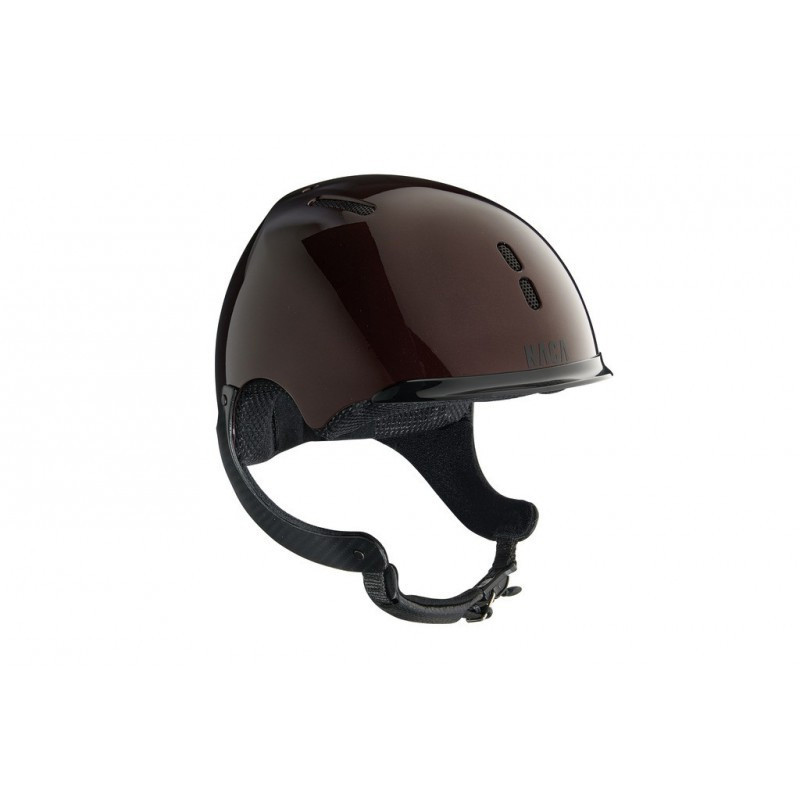 Casque Gravity XP brillant Naca prune sans visiere