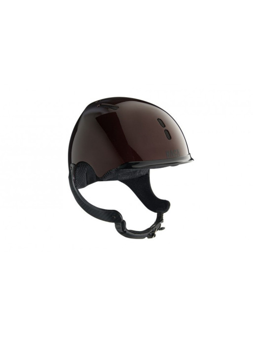 Casque Gravity XP brillant Naca prune sans visiere Casque Gravity XP brillant Naca prune sans visiere