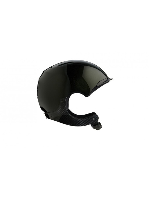 Casque Gravity XP brillant Naca vert sans visière profil
