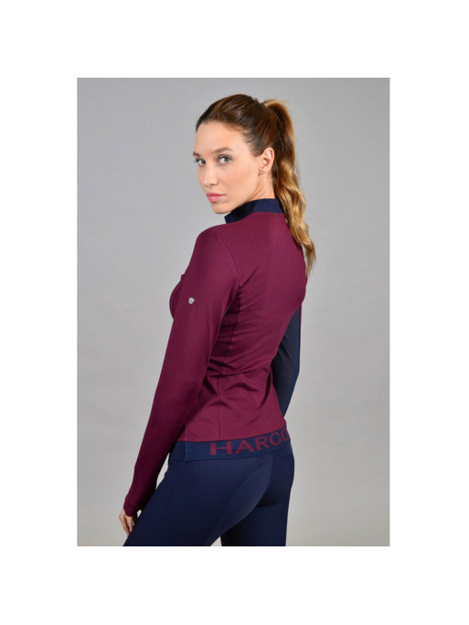 Polo technique Pepita femme Winter 22 Harcour