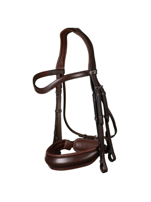 Bride Dy'on muserolle large (Dressage collection plat)