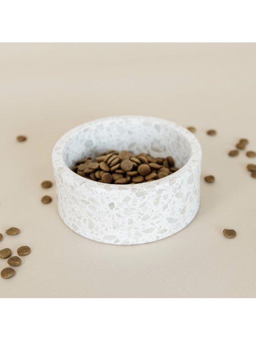 Gamelle pour chien en pierre Terrazzo Kentucky Gamelle pour chien en pierre Terrazzo Kentucky