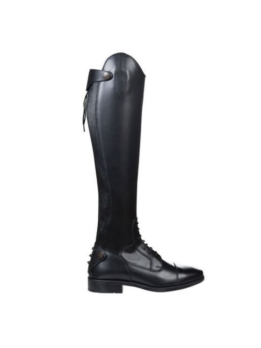 Bottes Latinium HKM cuir lisse normal noir Homme