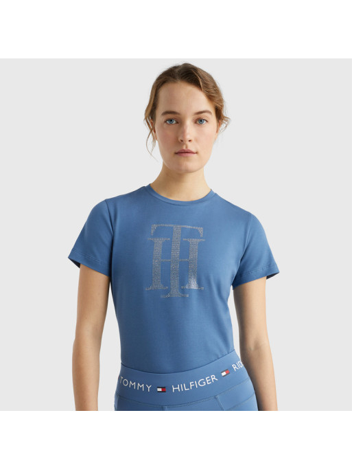 T-Shirt TH Rhinestone Tommy Hilfiger Equestrian T-Shirt TH Rhinestone Tommy Hilfiger Equestrian