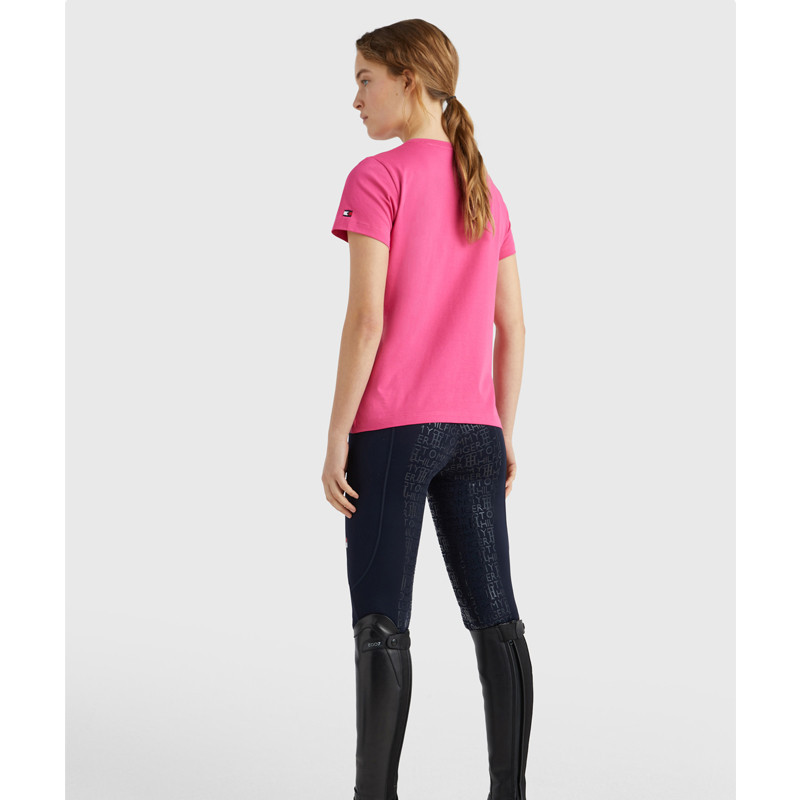 T-Shirt TH Rhinestone Tommy Hilfiger Equestrian