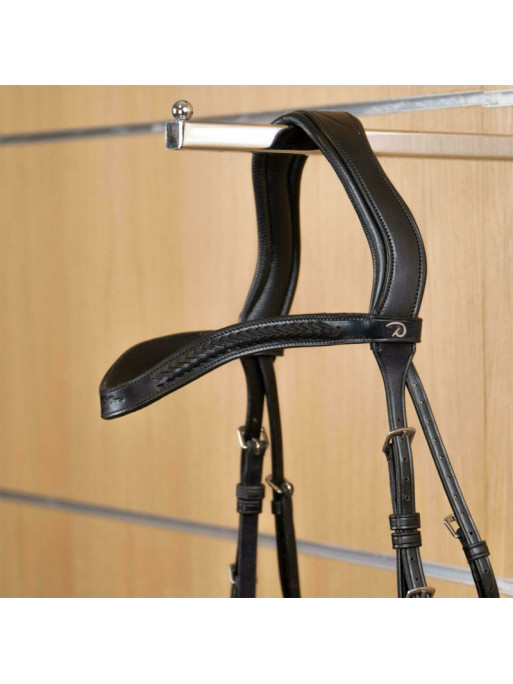 Frontal V Cuir Tressé 