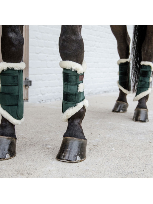 Guêtres Brushing Boots Velvet Contrast kentucky Guêtres Brushing Boots Velvet Contrast kentucky