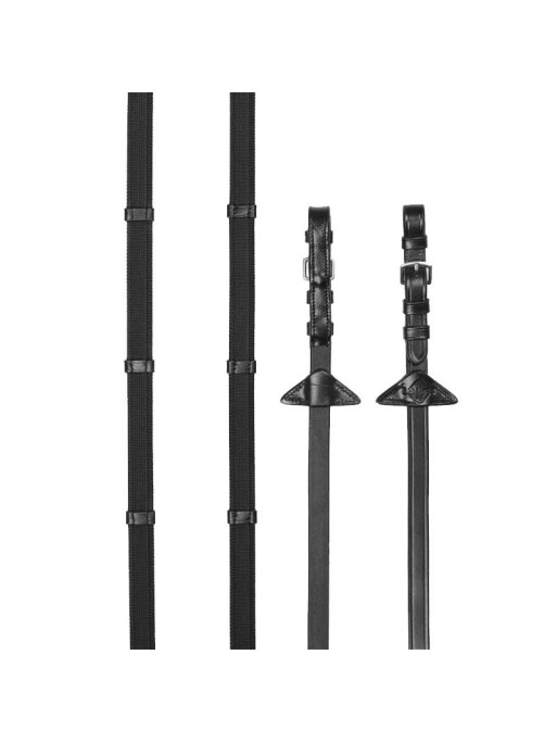 Rênes Rubber Grip LeMieux