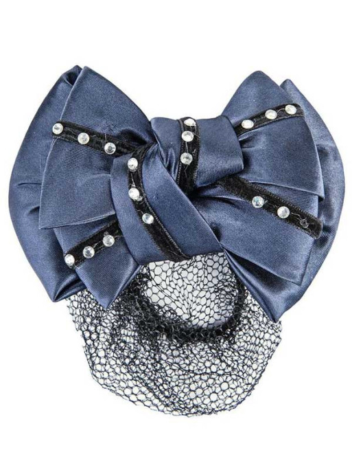 Résille avec nœud et strass HKM