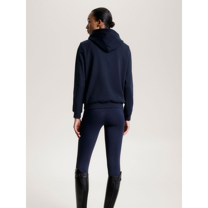 Sweatshirt Metallic Logo Graphic Tommy Hilfiger Equestrian