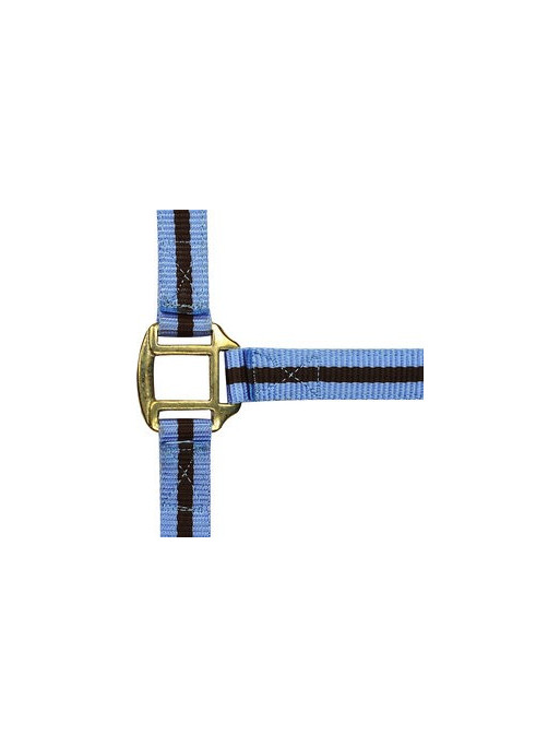 Licol nylon doublé cuir