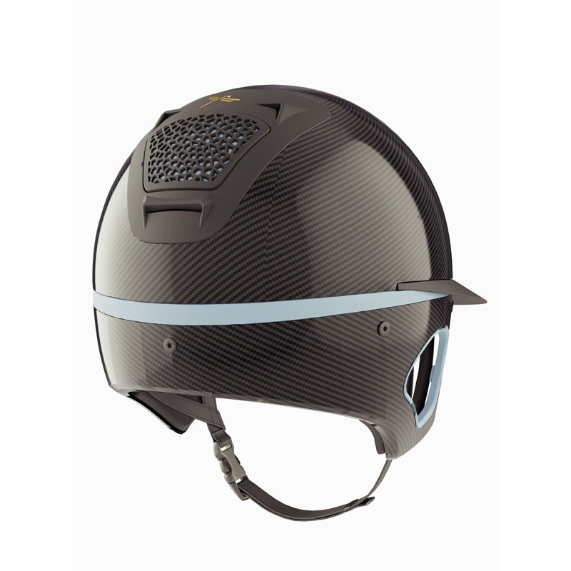 Casque Voronoï avec protection temporale black matte visière longue Freejump