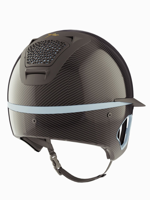 Casque Voronoï avec protection temporale black matte visière longue Freejump