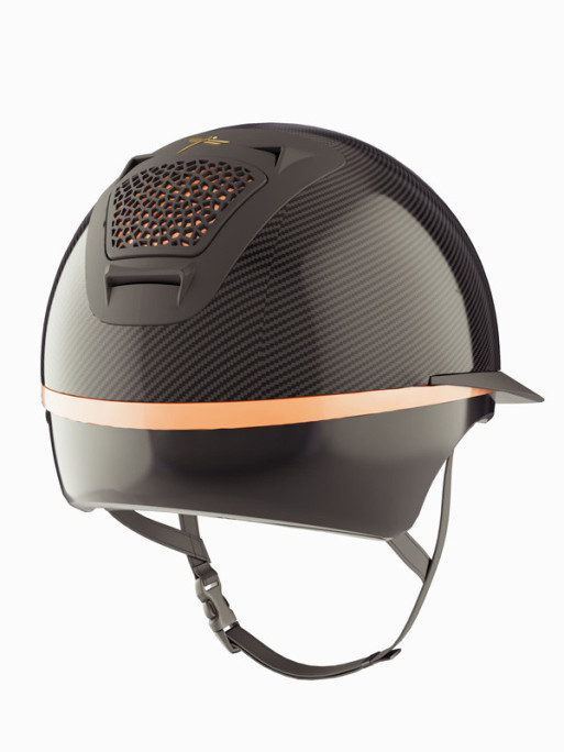 Casque Voronoï sans protection temporale black matte visière longue Freejump