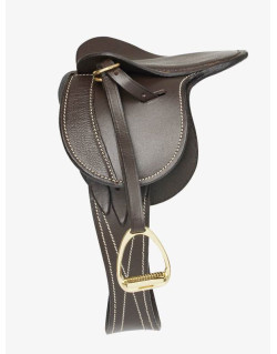 Mini Coussin De Selle Lemieux En Daim Mimosa - Pour Équitation Et