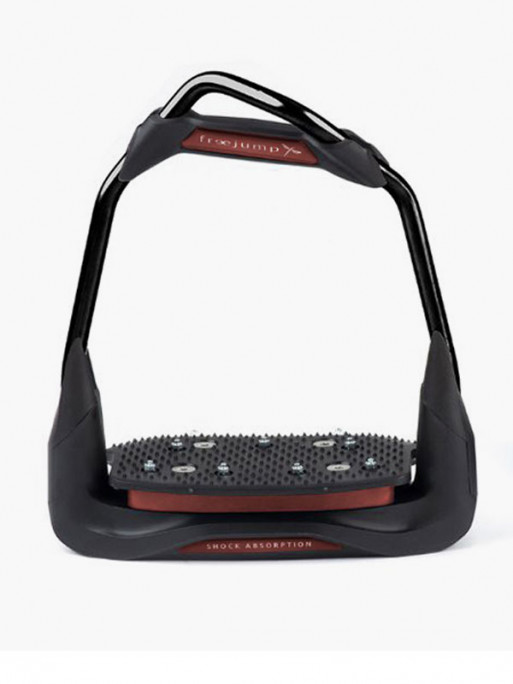 Etriers Air's Full Black oeillet orienté Freejump